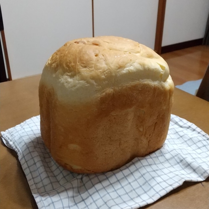 シロカのホームベーカリーでミルク食パン